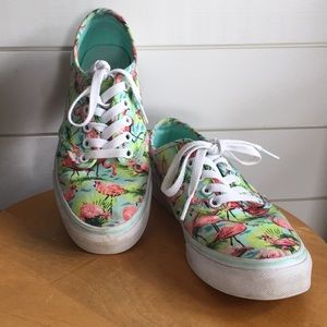 Vans super cushioned flamingo shoes